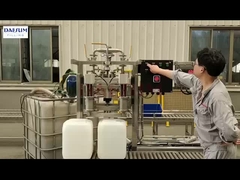 5L-20L Двухствольная полуавтоматическая машина для наполнения жидкостью