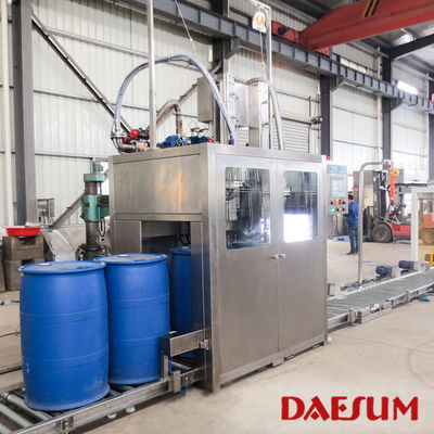 200L 2 Nozzles Liquid Detergent Drum Filling Machine