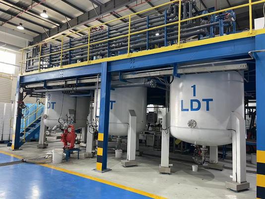 Automatic Liquid Batching Dosing Mixing Plant with 3360ton/year Capacity and 2000L Horizontal Configuration for Chemicals